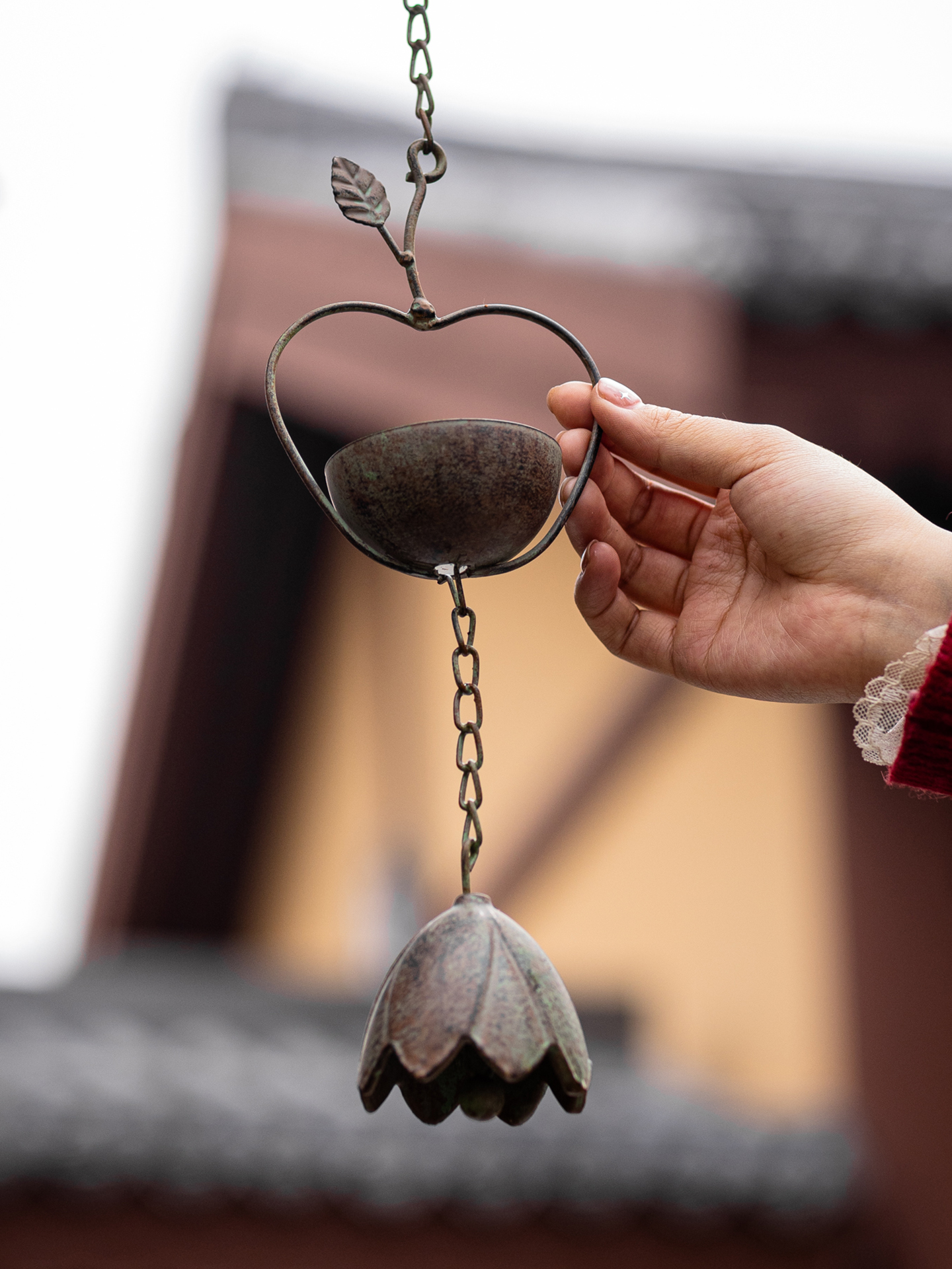 Home Decor Zen Style - Retro Rain Bell Chain Garden Decoration