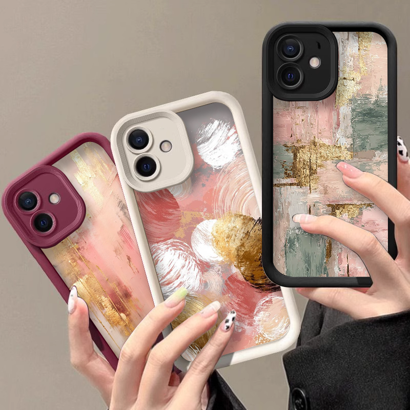 Abstract Oil Painting - Abstract Oil Painting Graffiti Pattern Phone