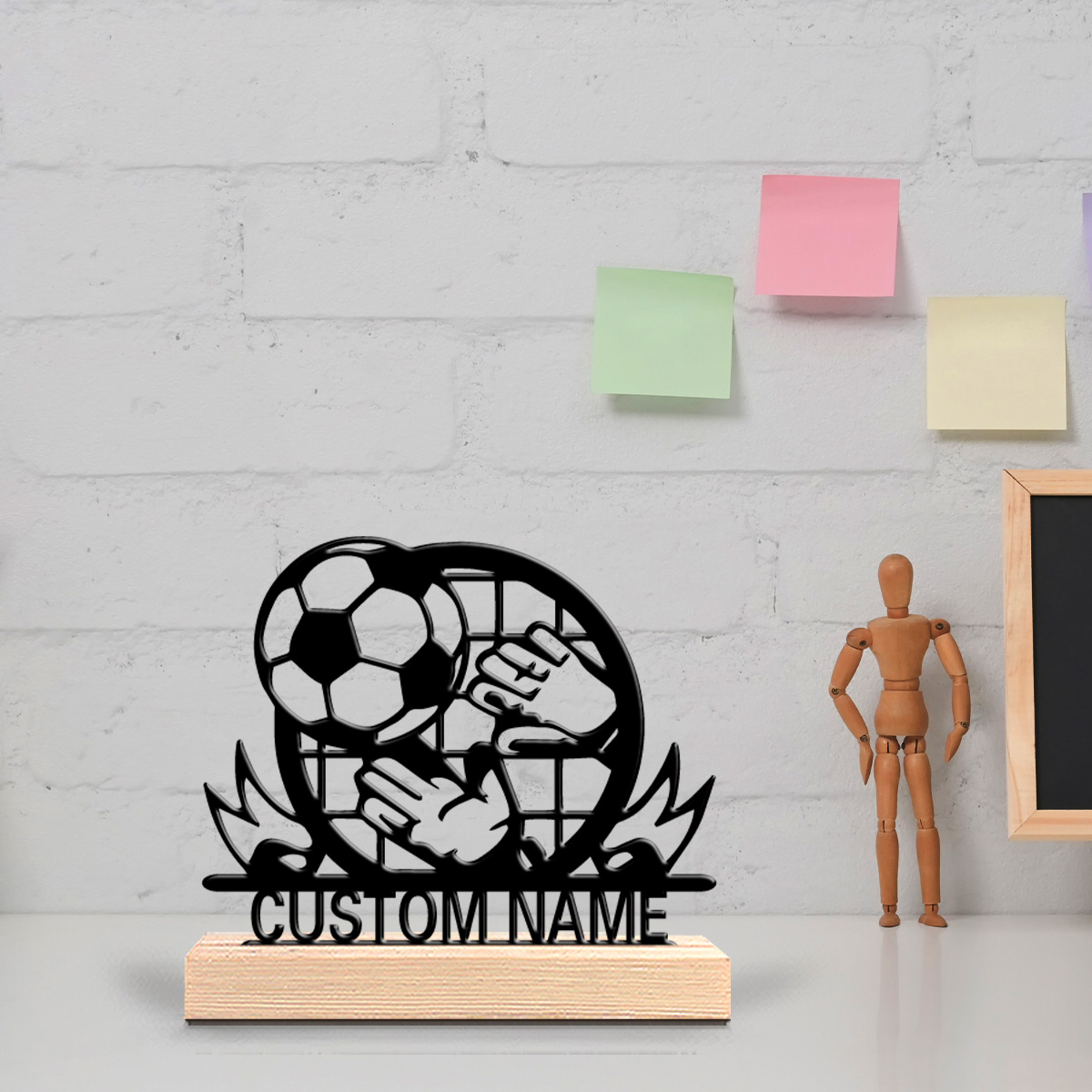 Home Decor Unique - 1pc Cartoon Personalized Custom Football Goalkeeper