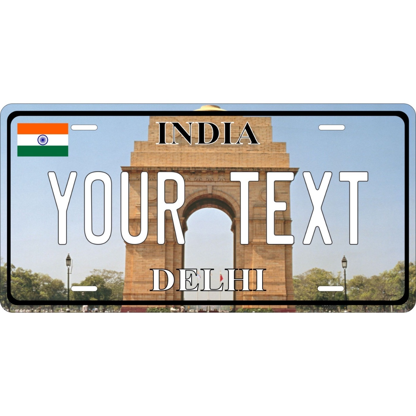 Home Decor Delhi - India Delhi City Vintage Metal Decorative