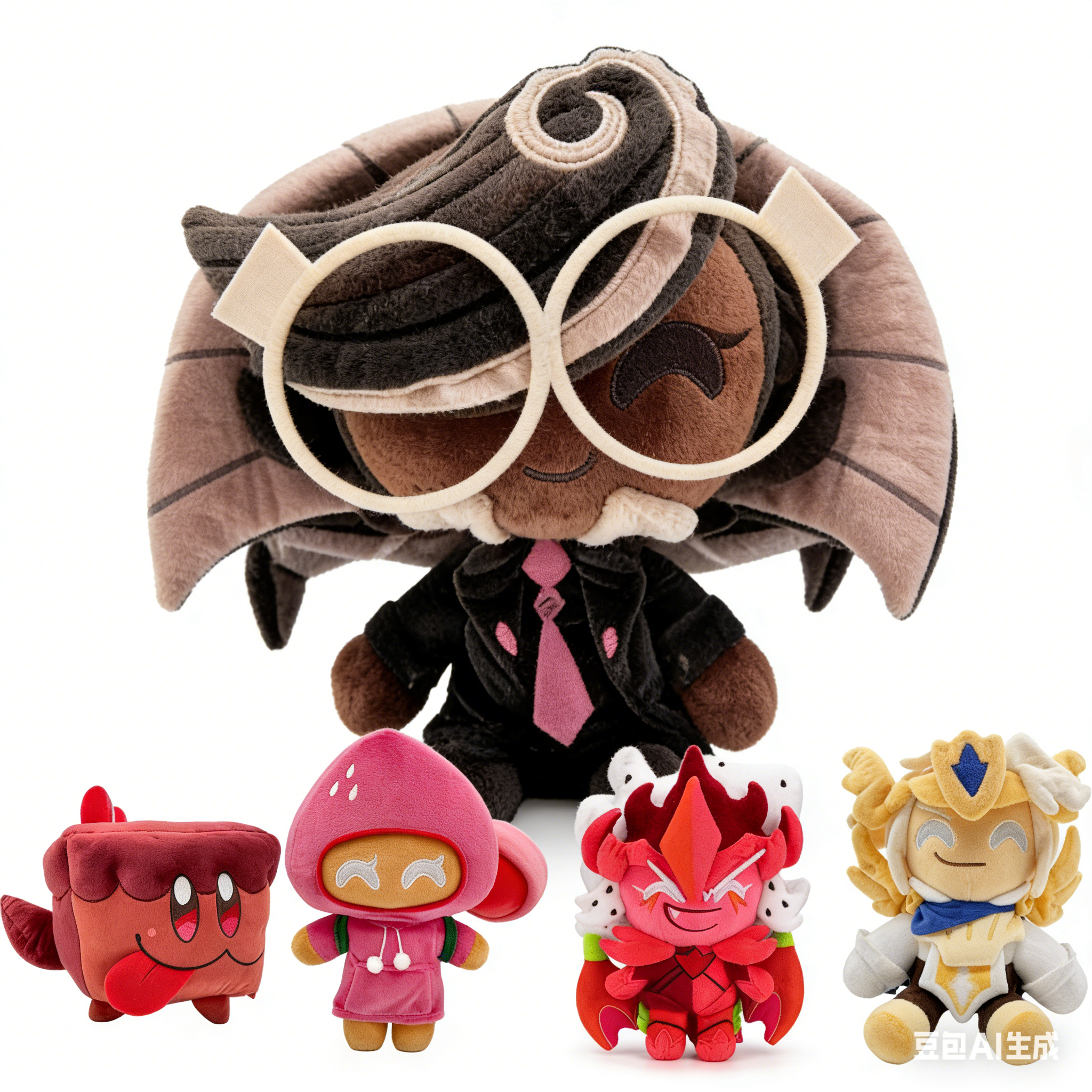 Home Decor Unique - 20-30CM Shadow Milk Cookie Plush Cookie
