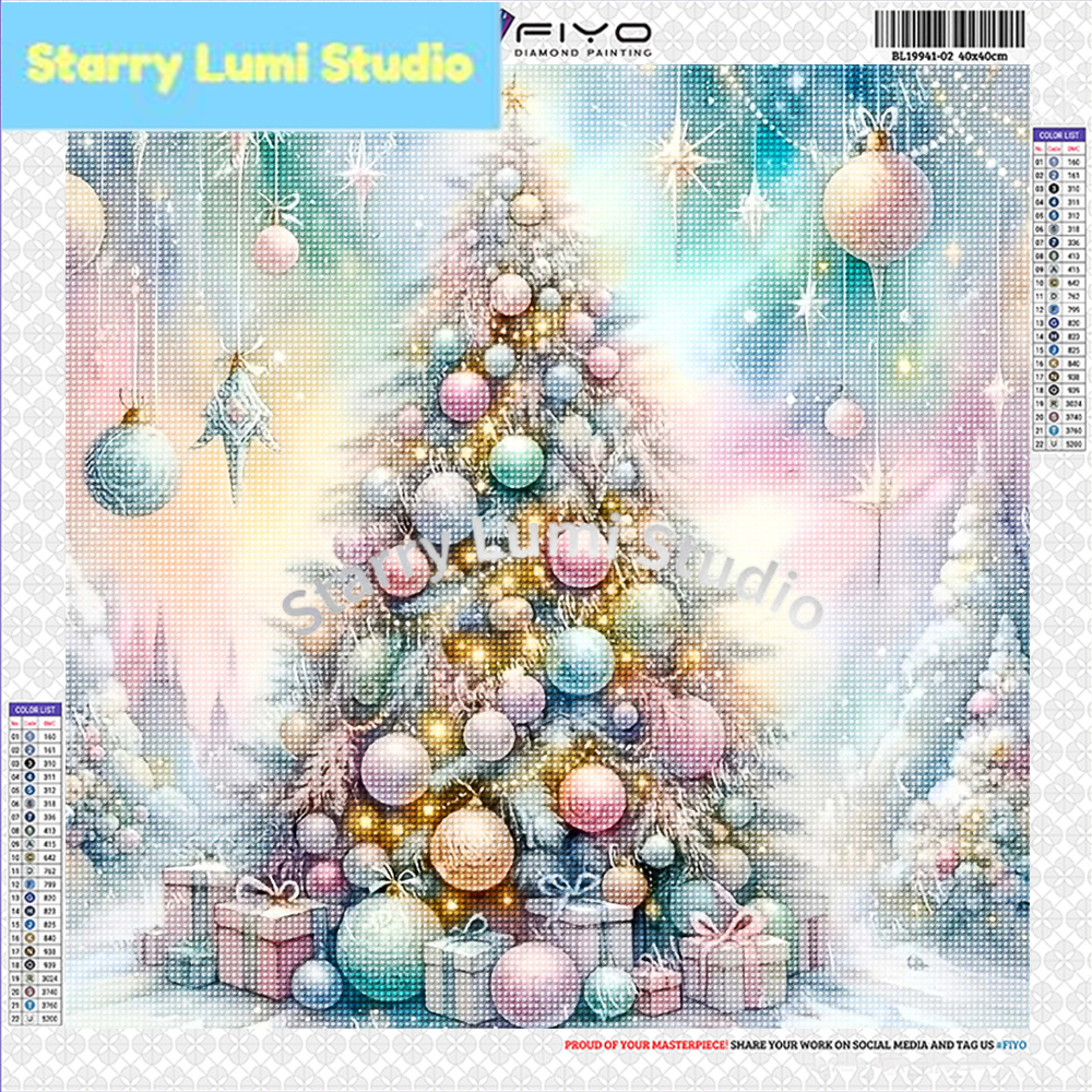 Home Decor Xmas - Diamond Painting Kit Christmas Tree New