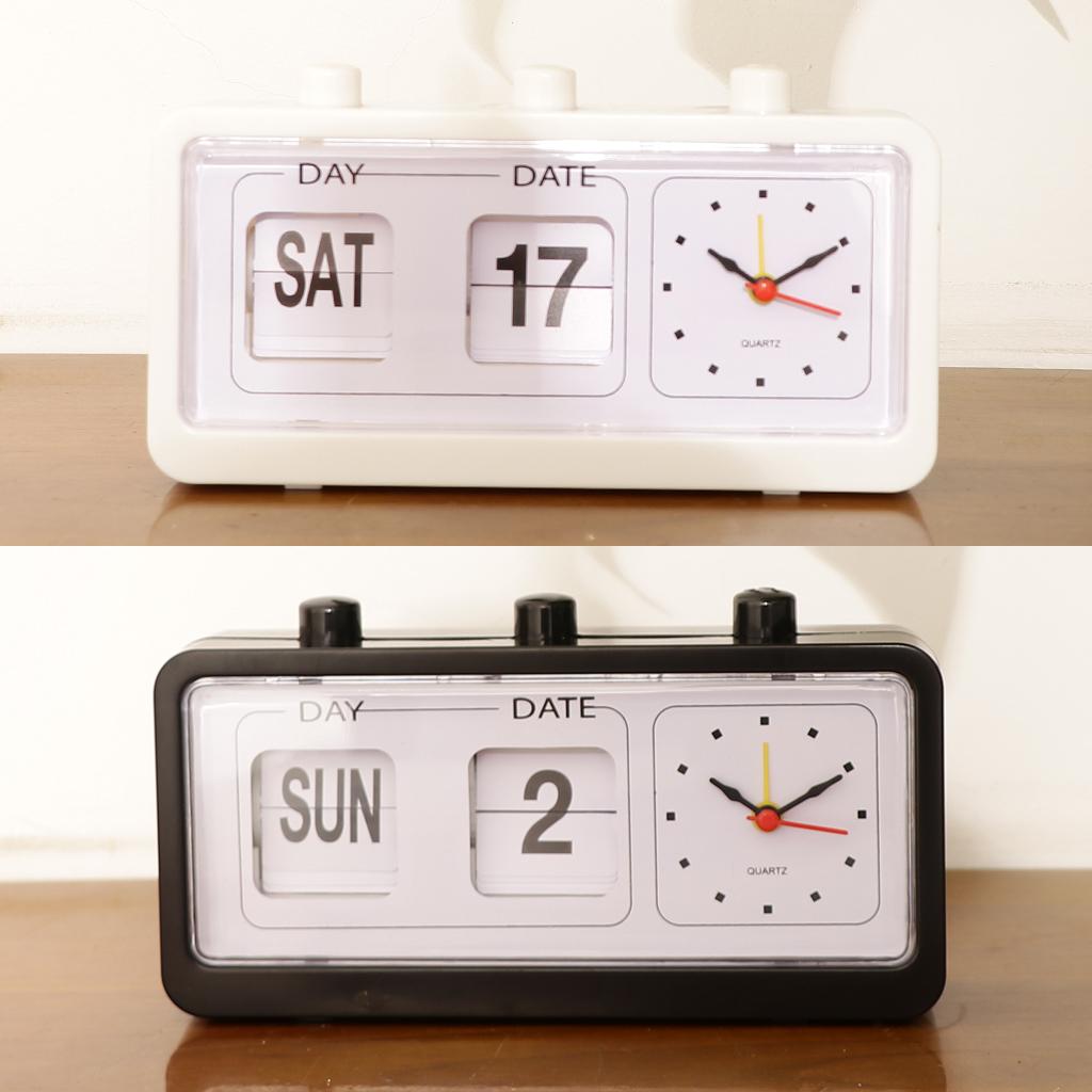 Vintage Alarm Clock - Vintage Flip Alarm Clock Retro Calendar