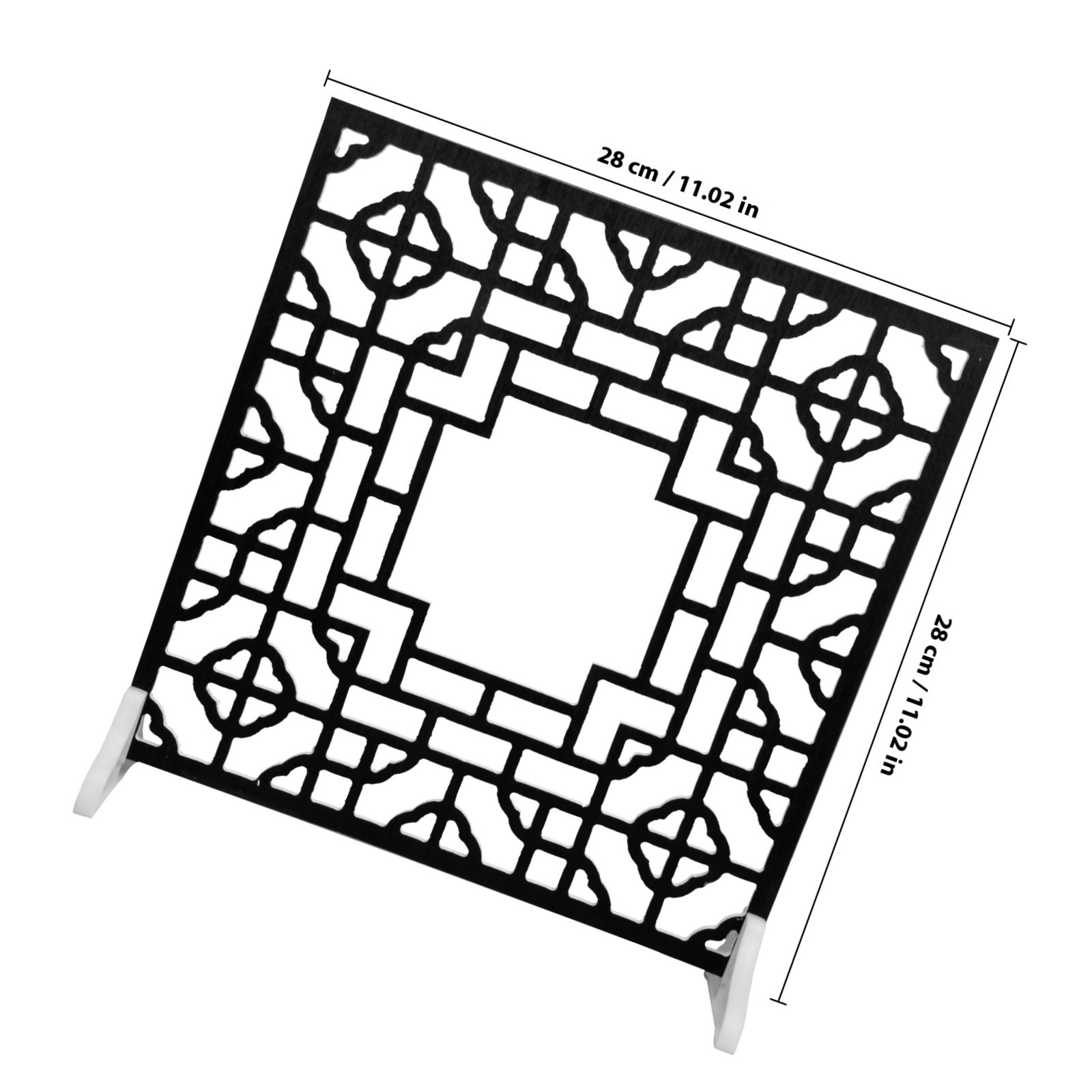 30x30cm Retro Window Grid Back - Home Decor Wall Panels 评论和价格