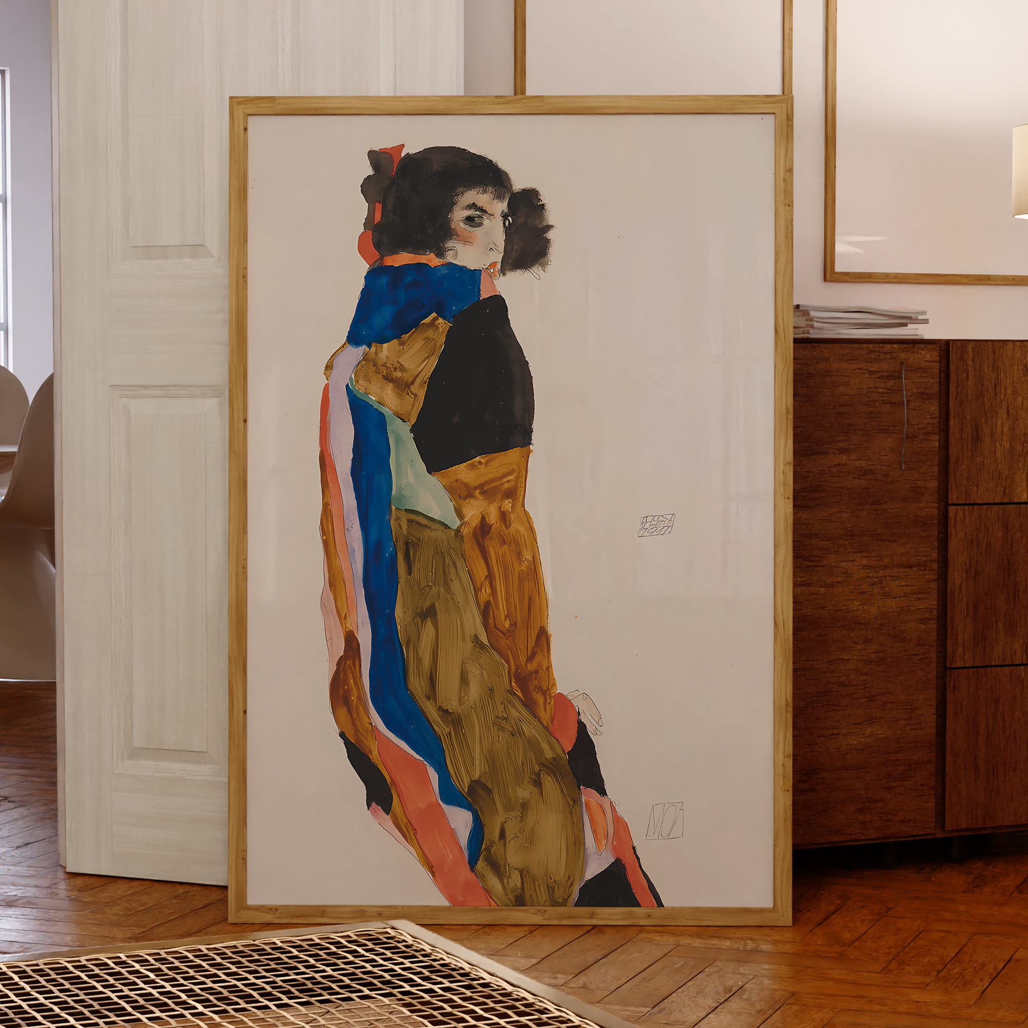 Modern Abstract Egon Schiele M - Abstract Oil Painting 评论和价格