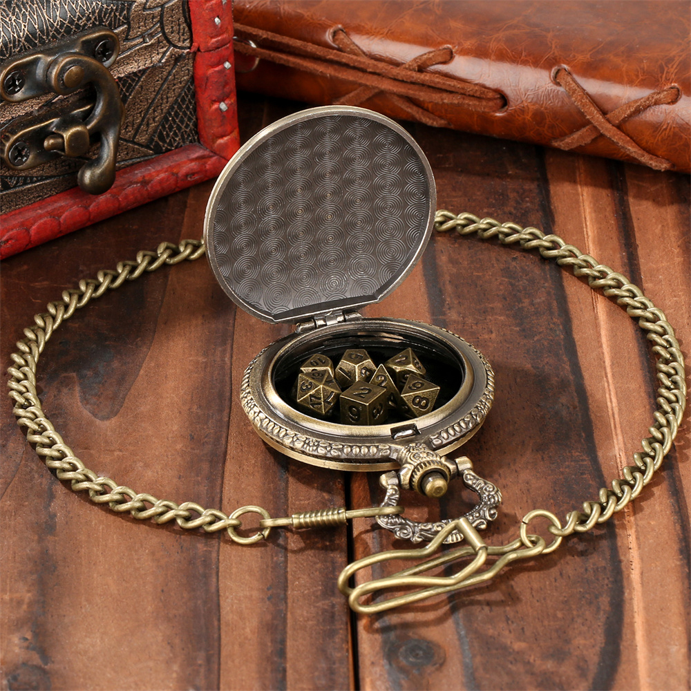 Vintage Metal Dragon Pocket Wa - Vintage Alarm Clock 评论和价格