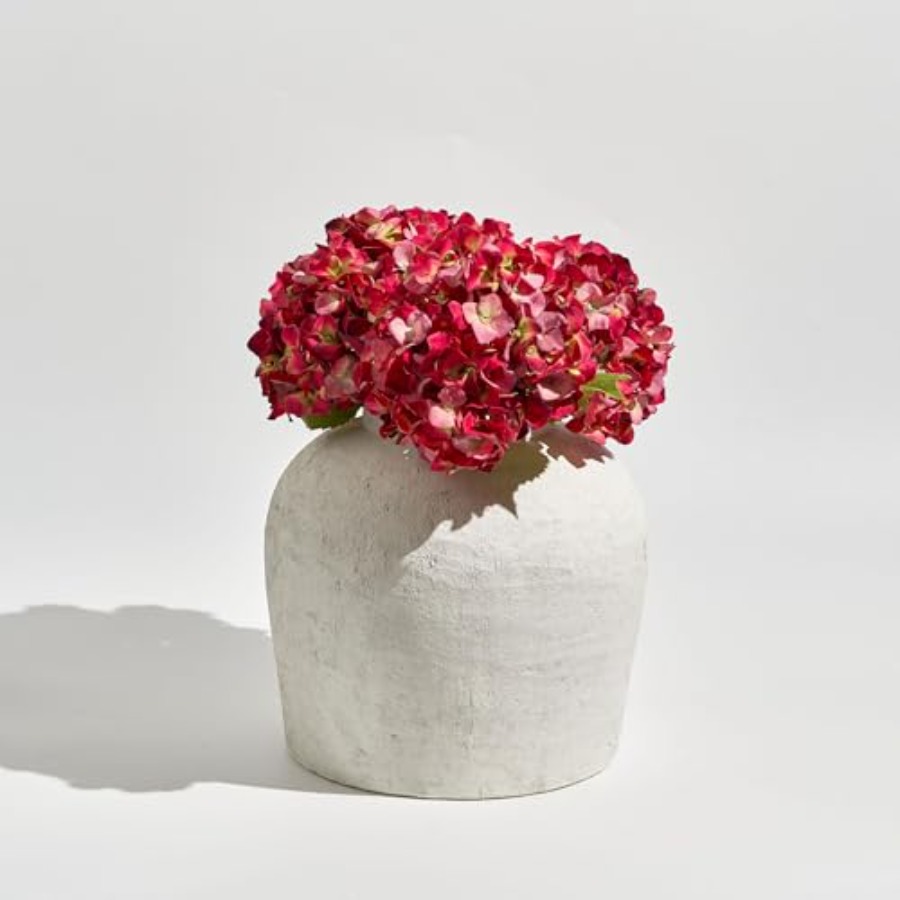 White ceramic large vase 11 ta - Home Decor Zen Style 评论和价格