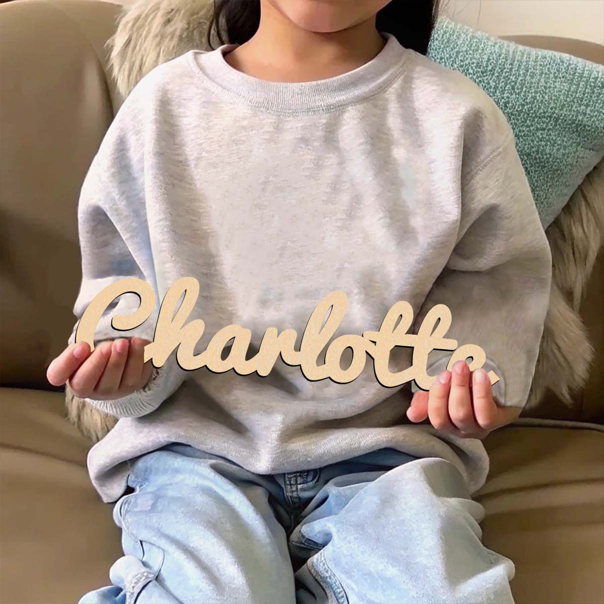 1pc Diy CHARLOTTE white Custom - Home Decor Diy 评论和价格