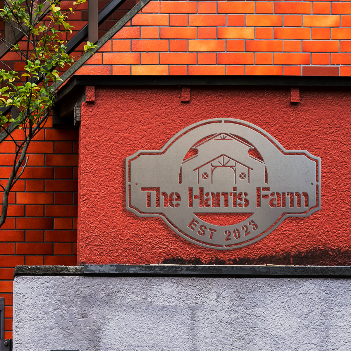 1pc Custom farm plaque Metal W - Home Decor Garden 评论和价格