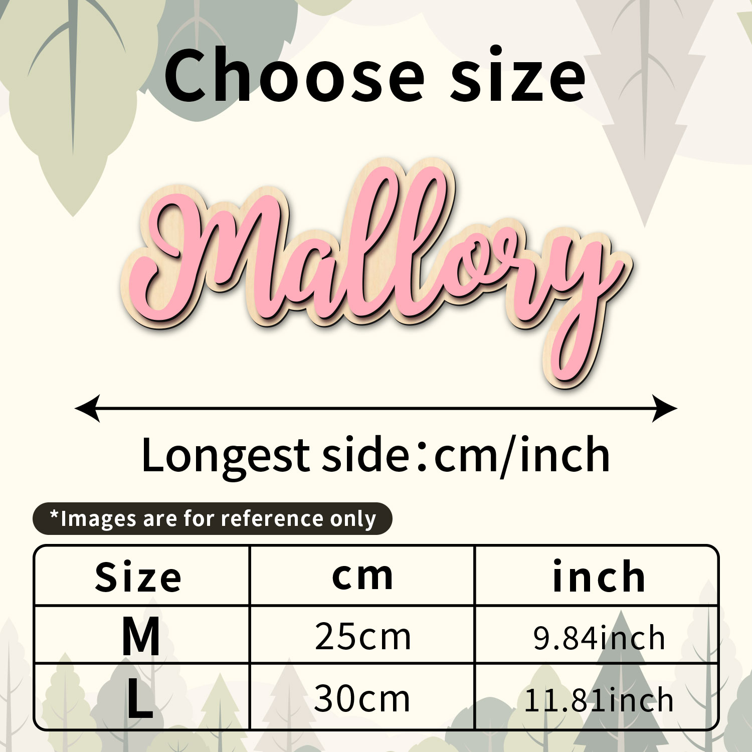 1 Personalized Double-layer Wo - Home Christmas Decor 评论和价格