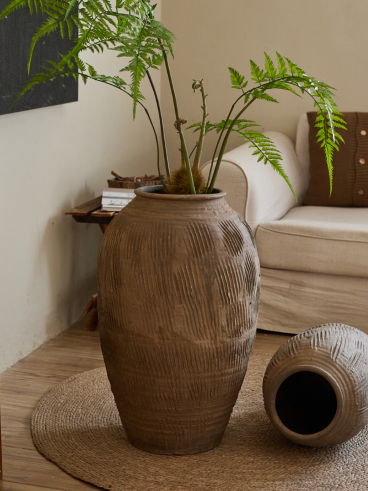 Retro Vintage Large Terracotta - Home Decor Zen Style 评论和价格