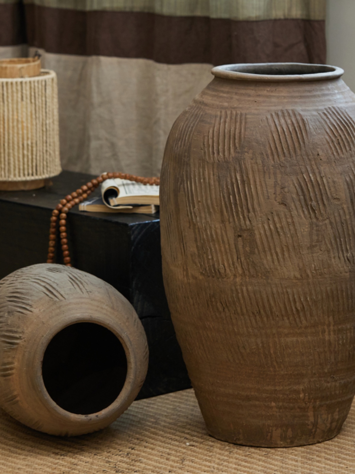 Retro Vintage Large Terracotta - Home Decor Zen Style 评论和价格