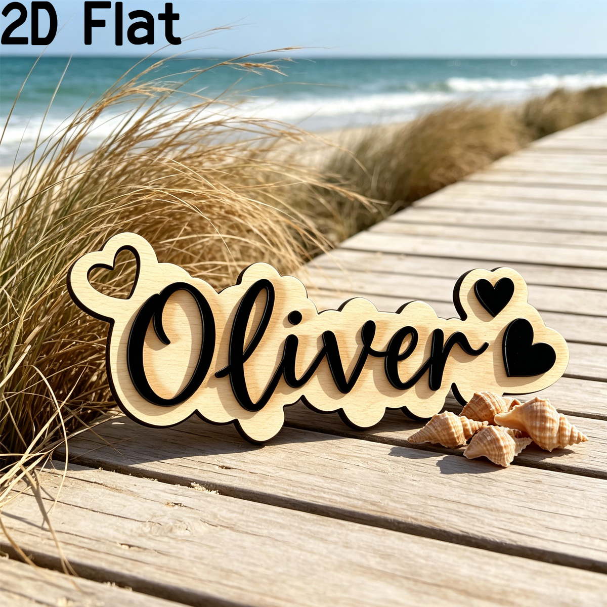 1Pc Custom Love Decor Wooden A - Home Decor Diy 评论和价格