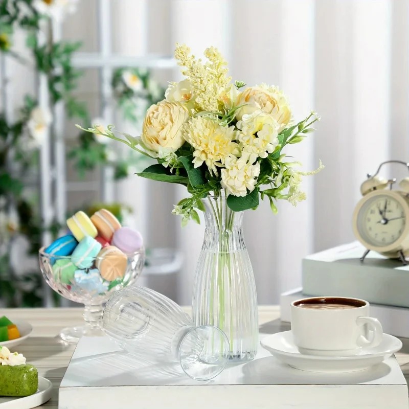 diy floral arranging vases set - Home Decor Vase With Flowers 评论和价格