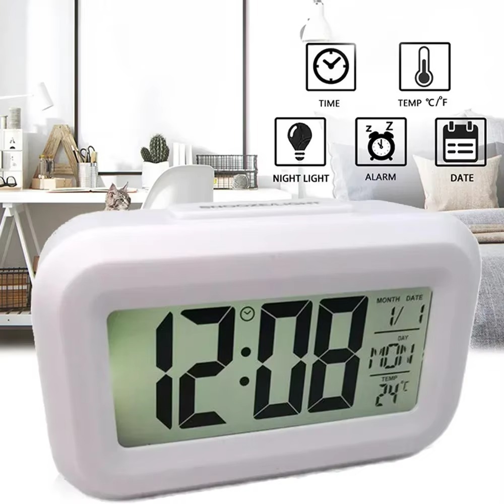 LCD Display Digital Alarm Cloc - Vintage Alarm Clock 评论和价格