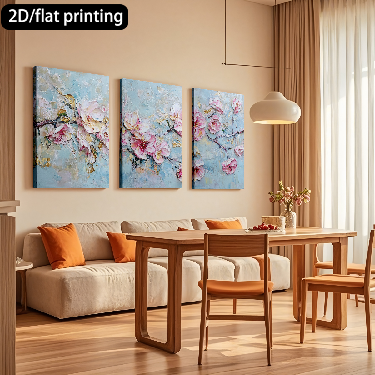 3pc wooden frame canvas decora - Abstract Oil Painting 评论和价格