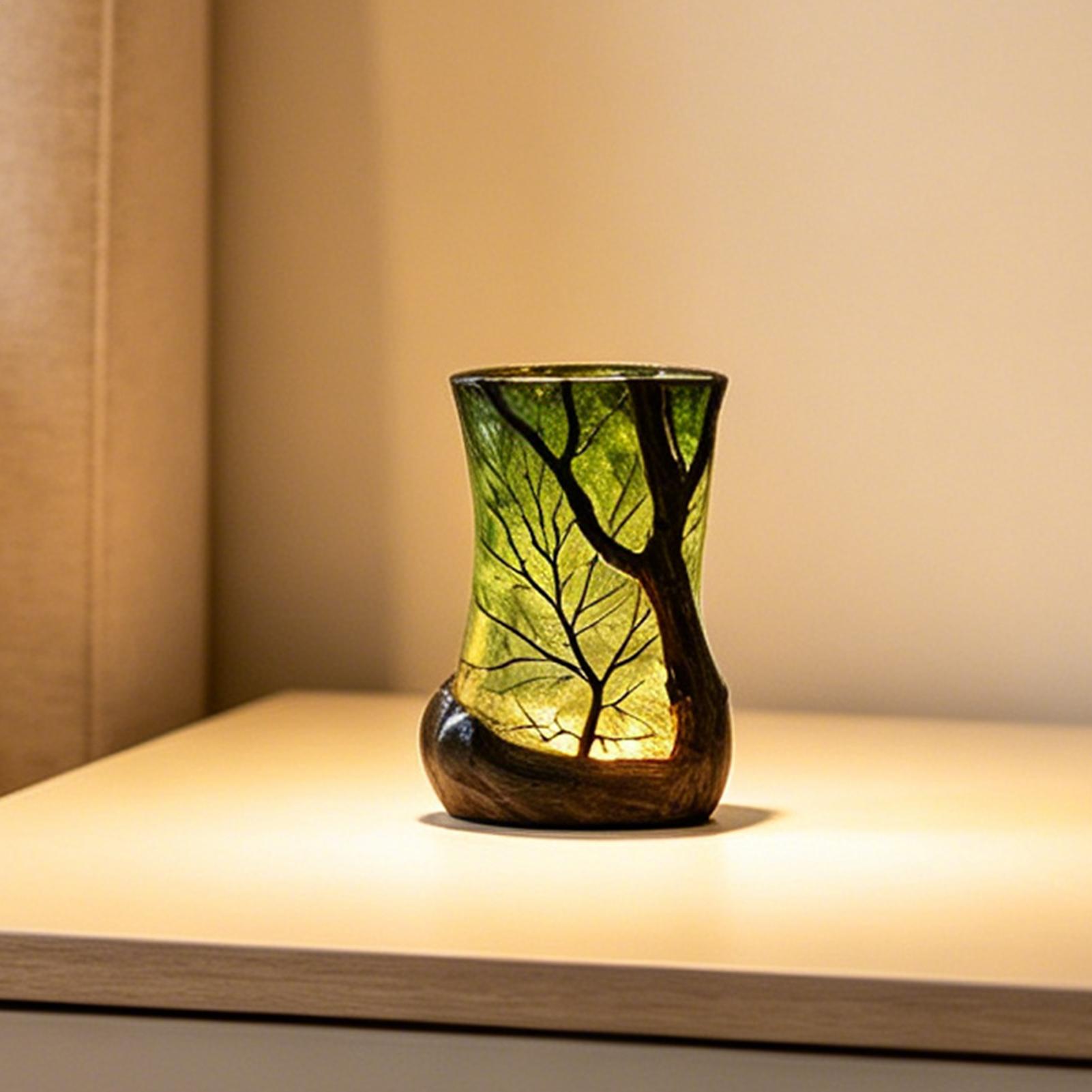 Bedside Table Lamp Forest Nigh - Home Decor Light 评论和价格
