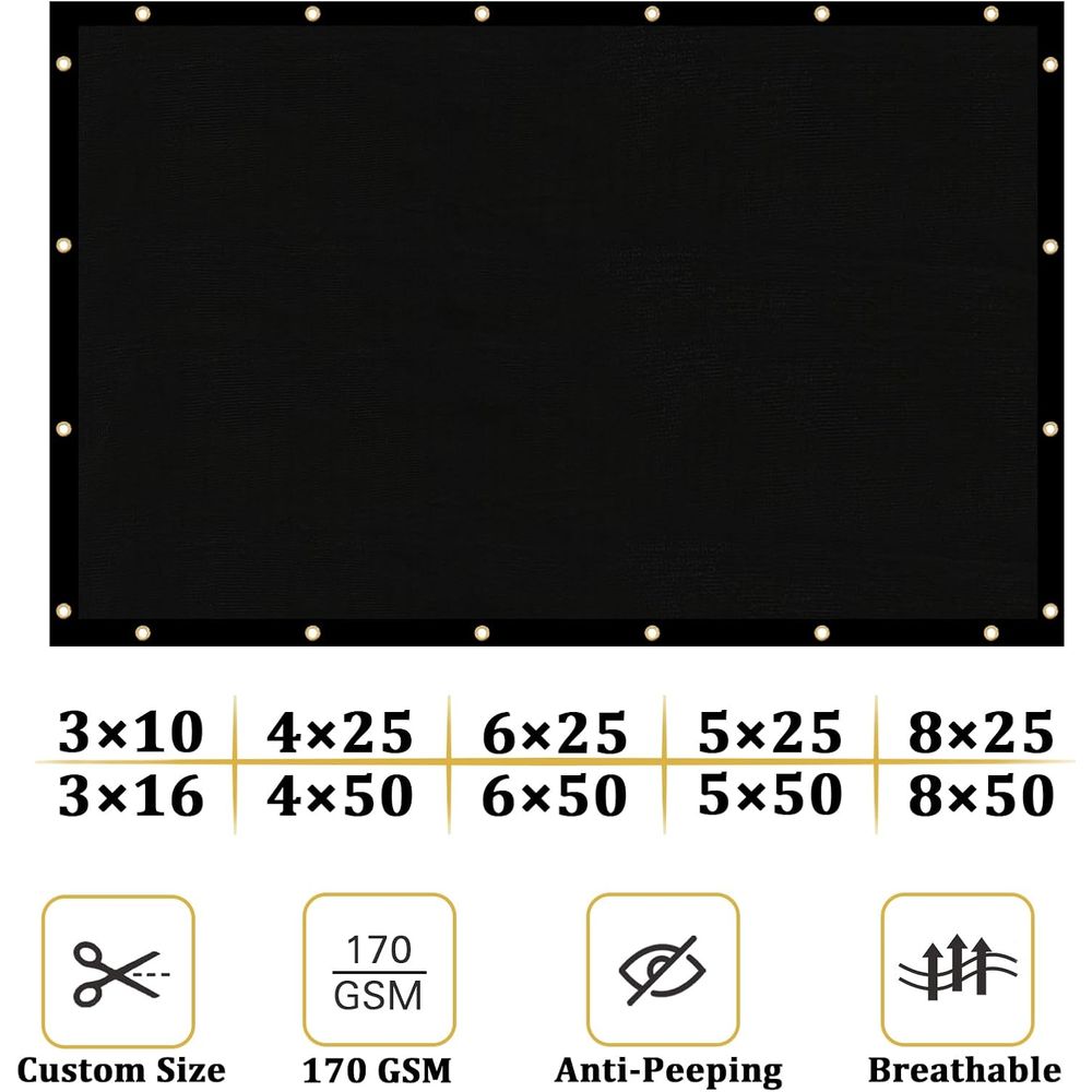 4' X 50' ence Privacy Sn Heavy - Home Decor Garden 评论和价格