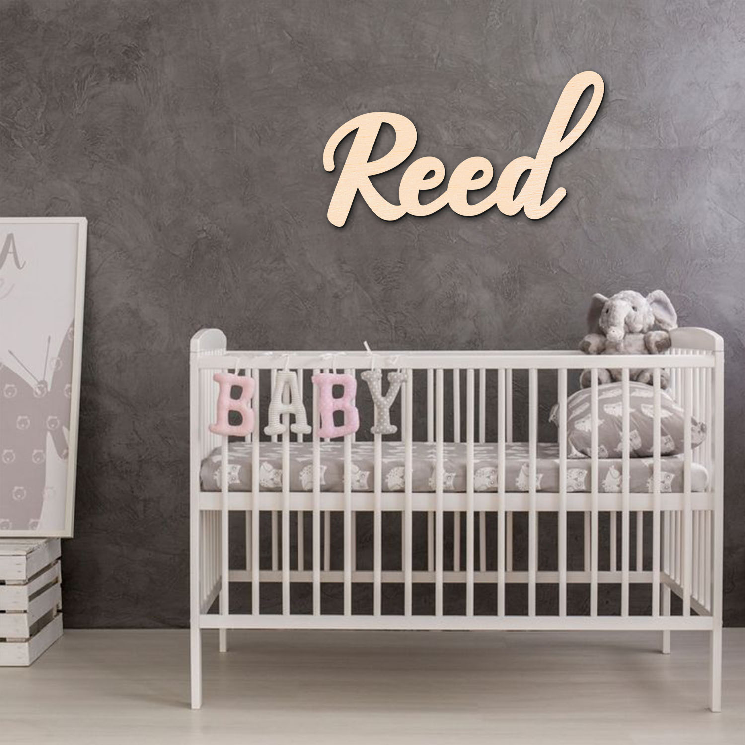 1pc Personalized Wooden Name S - Home Decor Xmas 评论和价格
