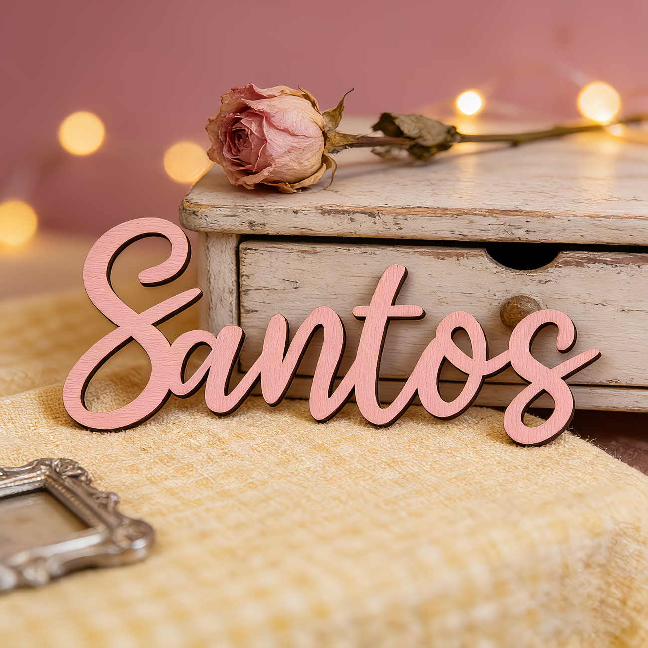 1pc personalized custom wooden - Home Christmas Decor 评论和价格