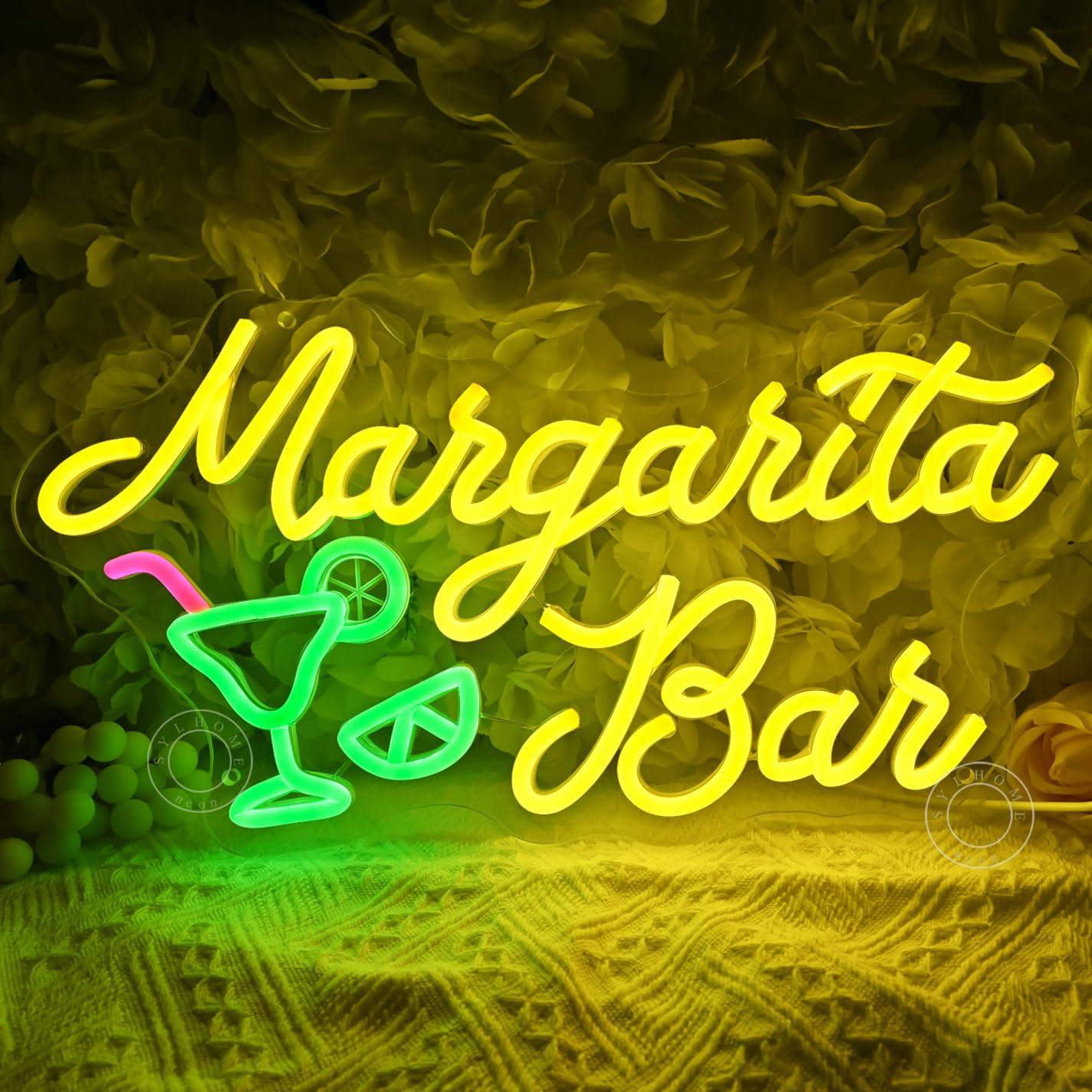 Margarita Bar Neon Sign Dimmab - Home Decor Light 评论和价格