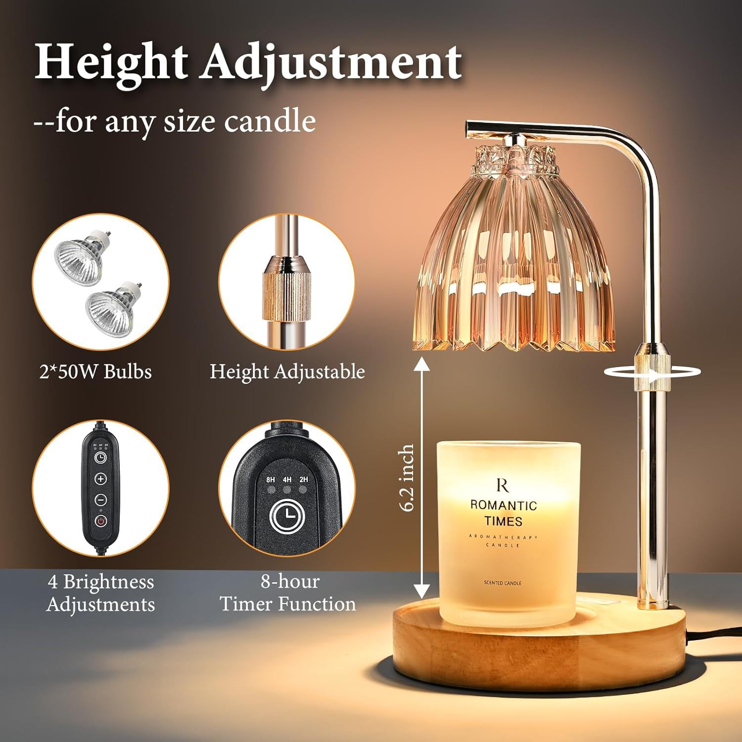 Adjustable Height Aromatherapy - Home Decor Xmas 评论和价格