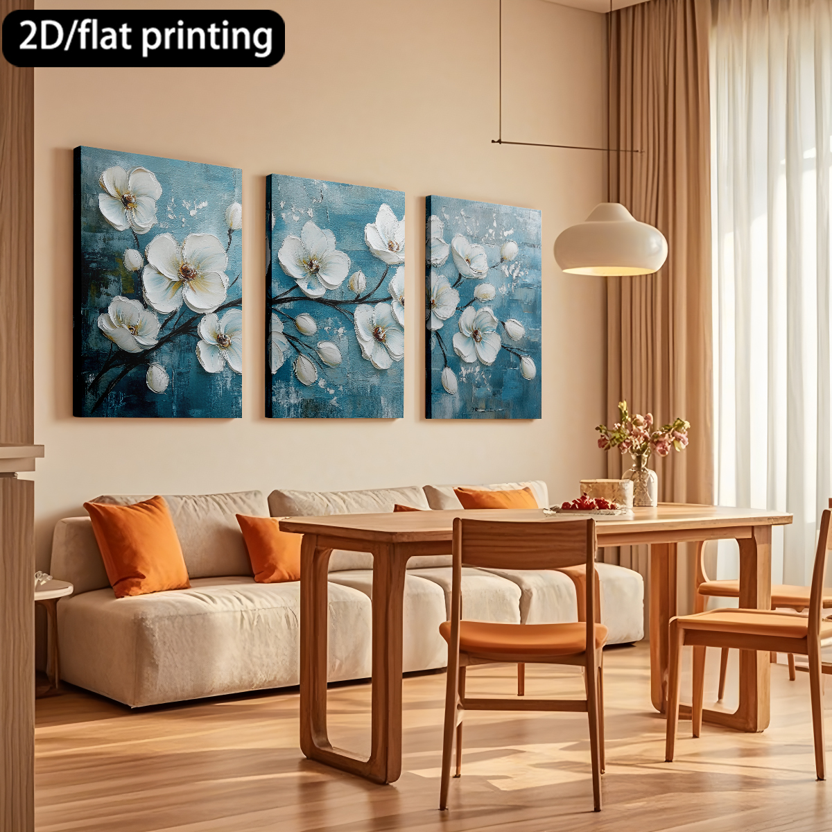 3pc wooden frame canvas decora - Abstract Oil Painting 评论和价格