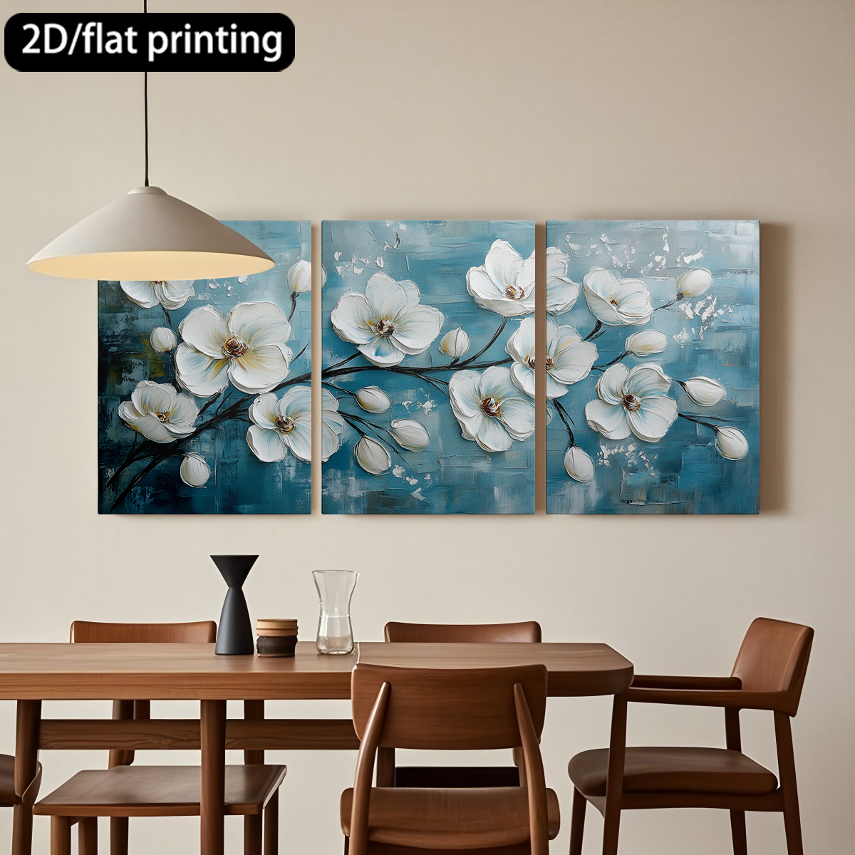 3pc wooden frame canvas decora - Abstract Oil Painting 评论和价格
