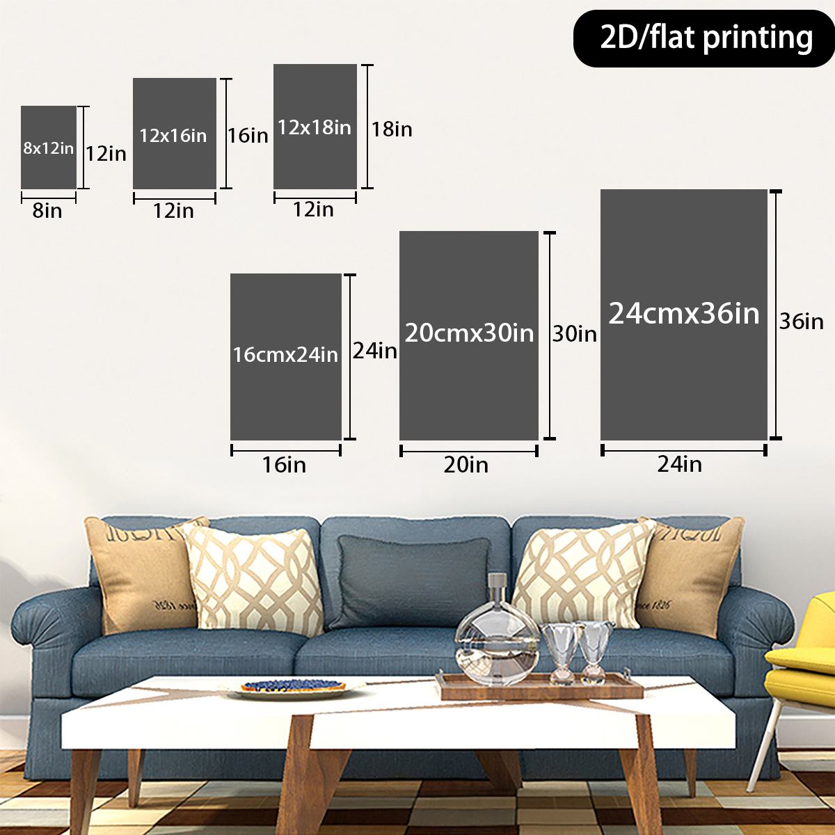 3pc wooden frame canvas decora - Abstract Oil Painting 评论和价格