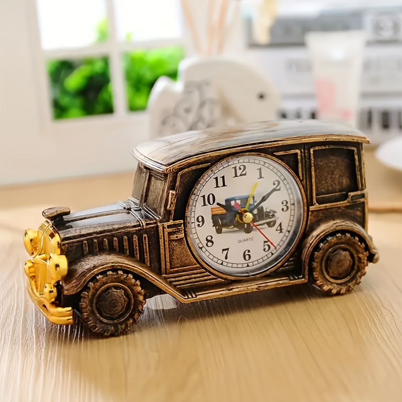 Vintage Car-Shaped Alarm Clock - Vintage Alarm Clock 评论和价格