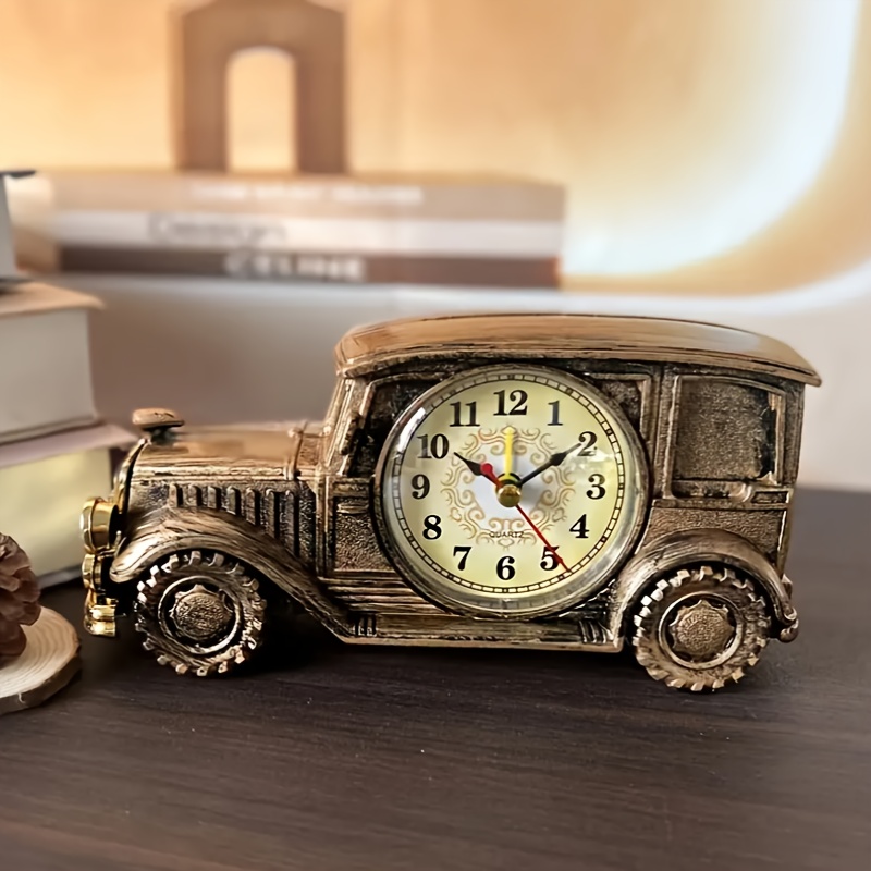 Vintage Car-Shaped Alarm Clock - Vintage Alarm Clock 评论和价格