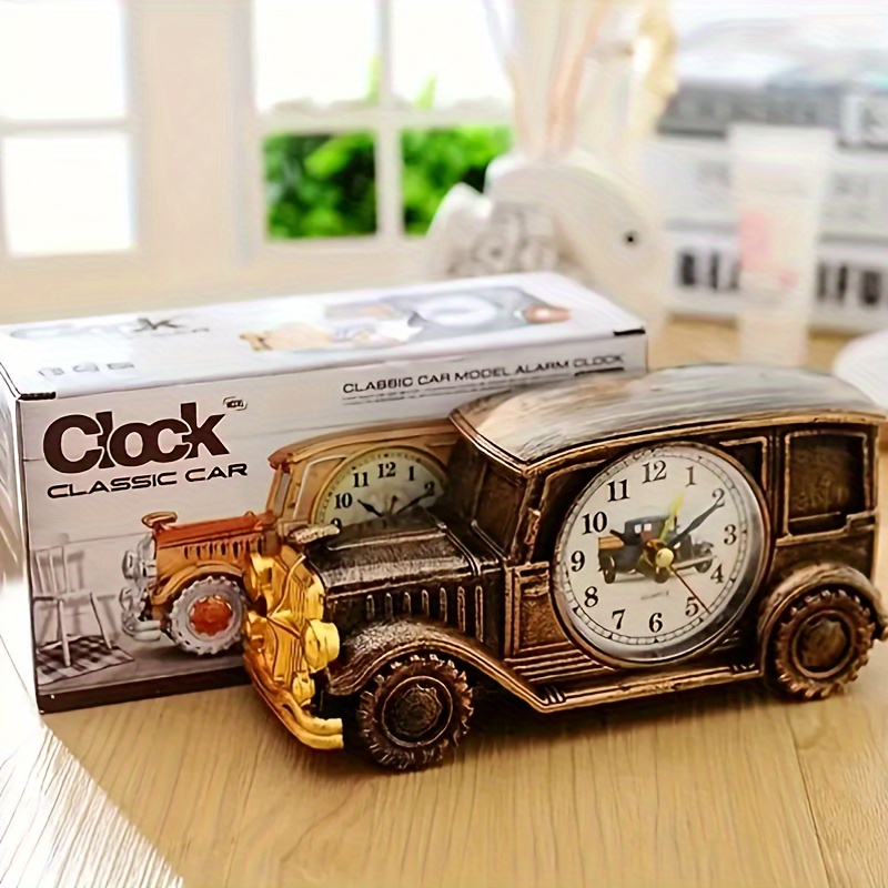 Vintage Car-Shaped Alarm Clock - Vintage Alarm Clock 评论和价格
