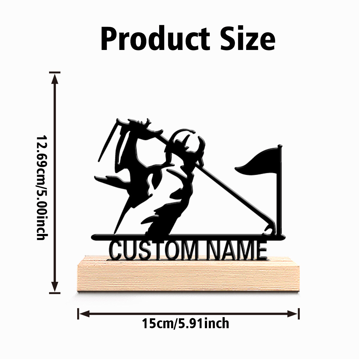 Custom Engraved Golfer Metal S - Home Decor Unique 评论和价格
