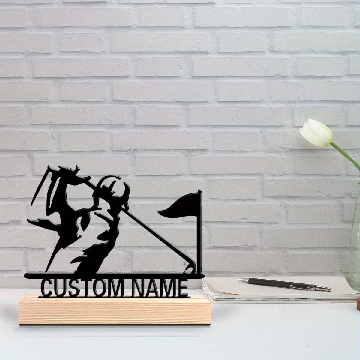 Custom Engraved Golfer Metal S - Home Decor Unique 评论和价格