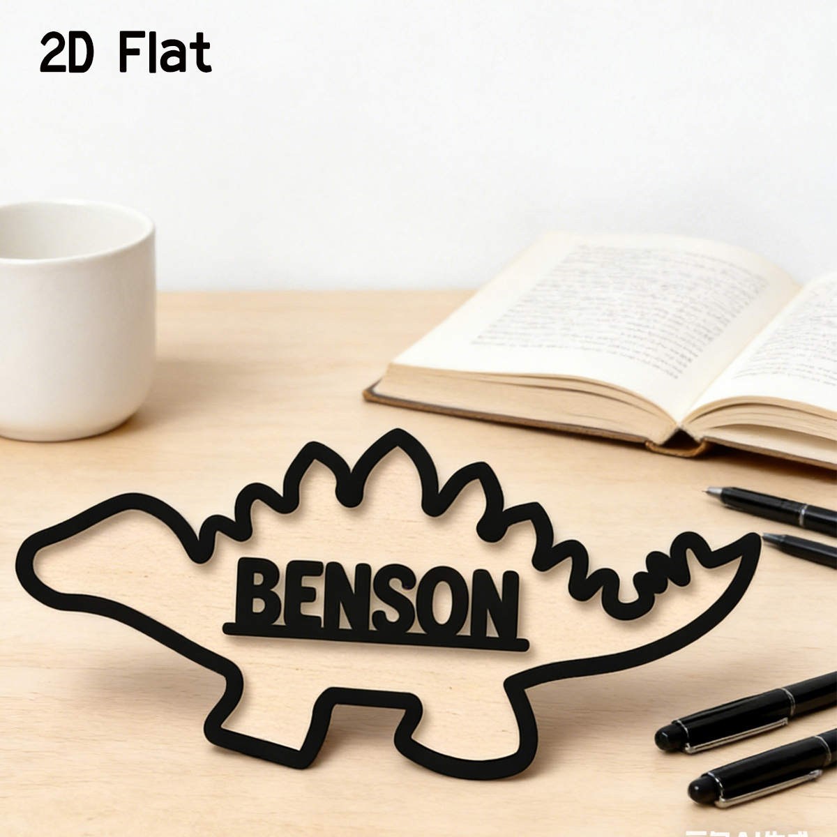 1Pc Cutom Dinosaur Wooden Acry - Home Decor Diy 评论和价格