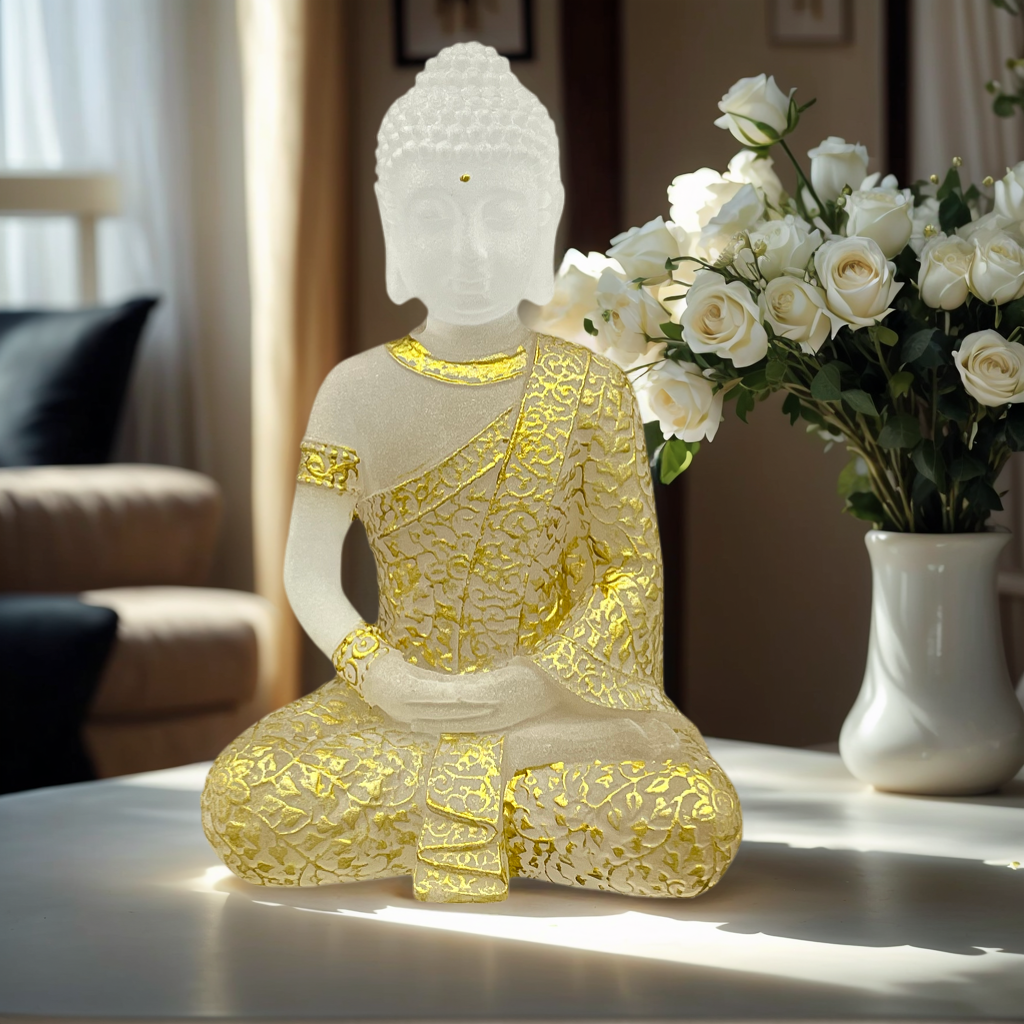 New Chinese Zen Style Gold-Dec - Home Decor Zen Style 评论和价格
