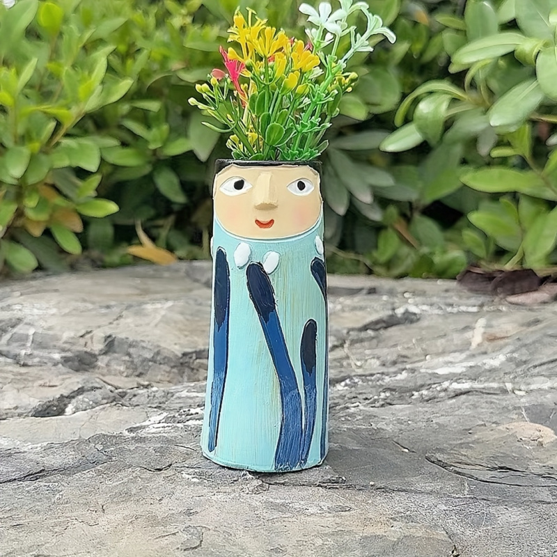 Handmade resin vase bohemian s - Home Decor Vase With Flowers 评论和价格