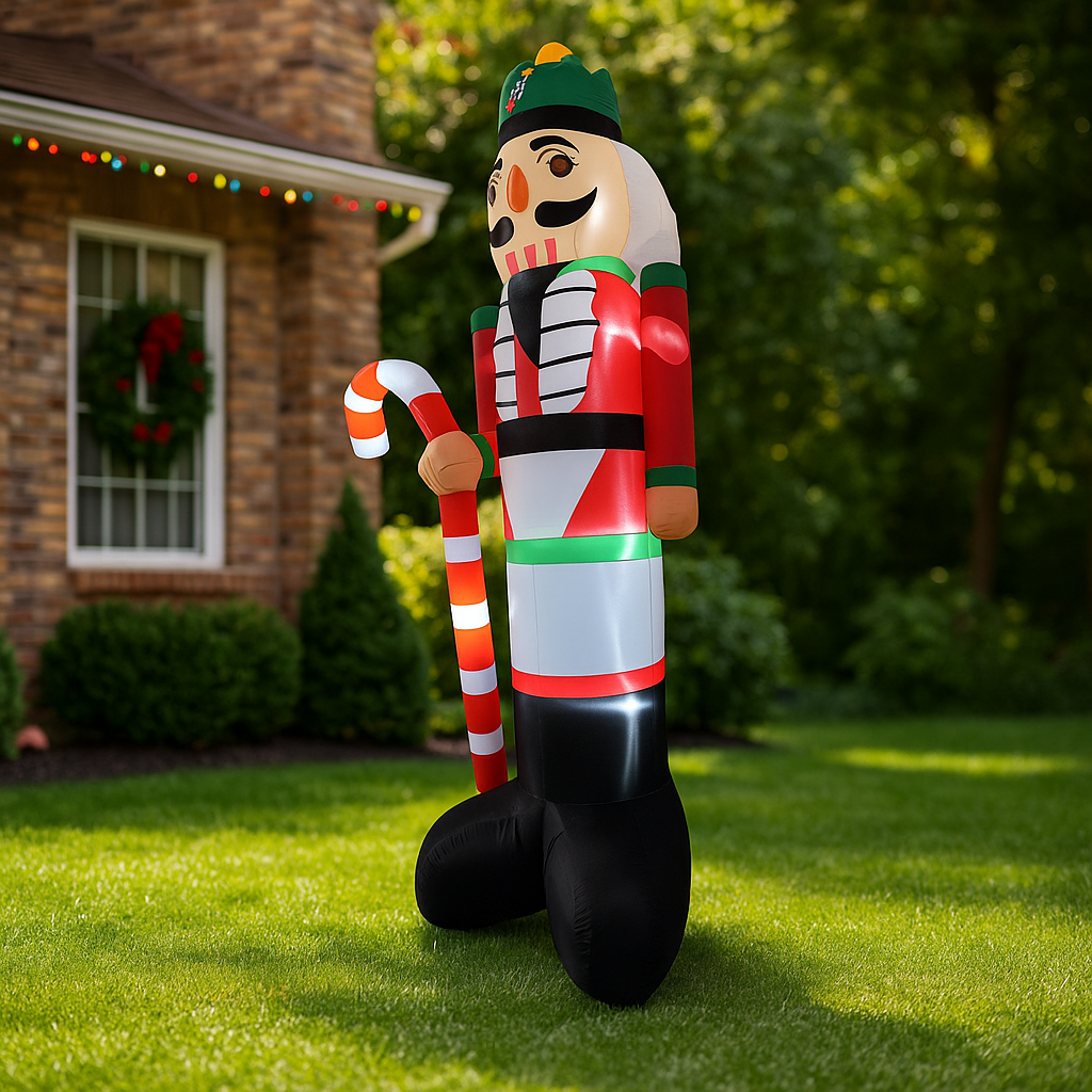 3.6M/11.8FT Inflatable Nutcrac - Home Decor Xmas 评论和价格