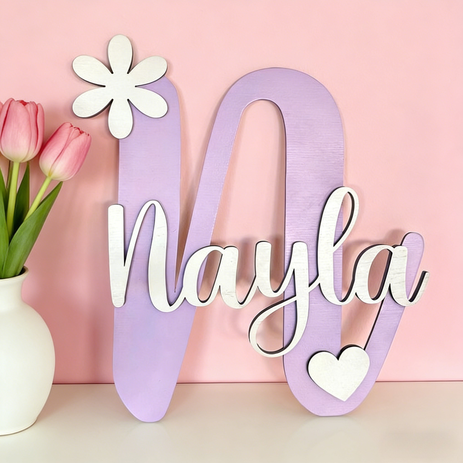1pc Piece of Customizable Name - Home Decor Diy 评论和价格