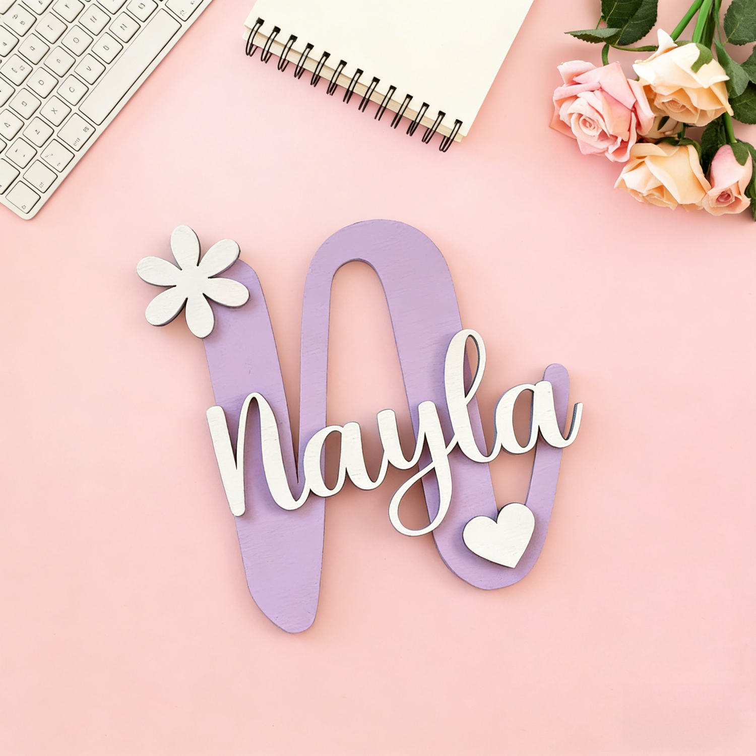 1pc Piece of Customizable Name - Home Decor Diy 评论和价格