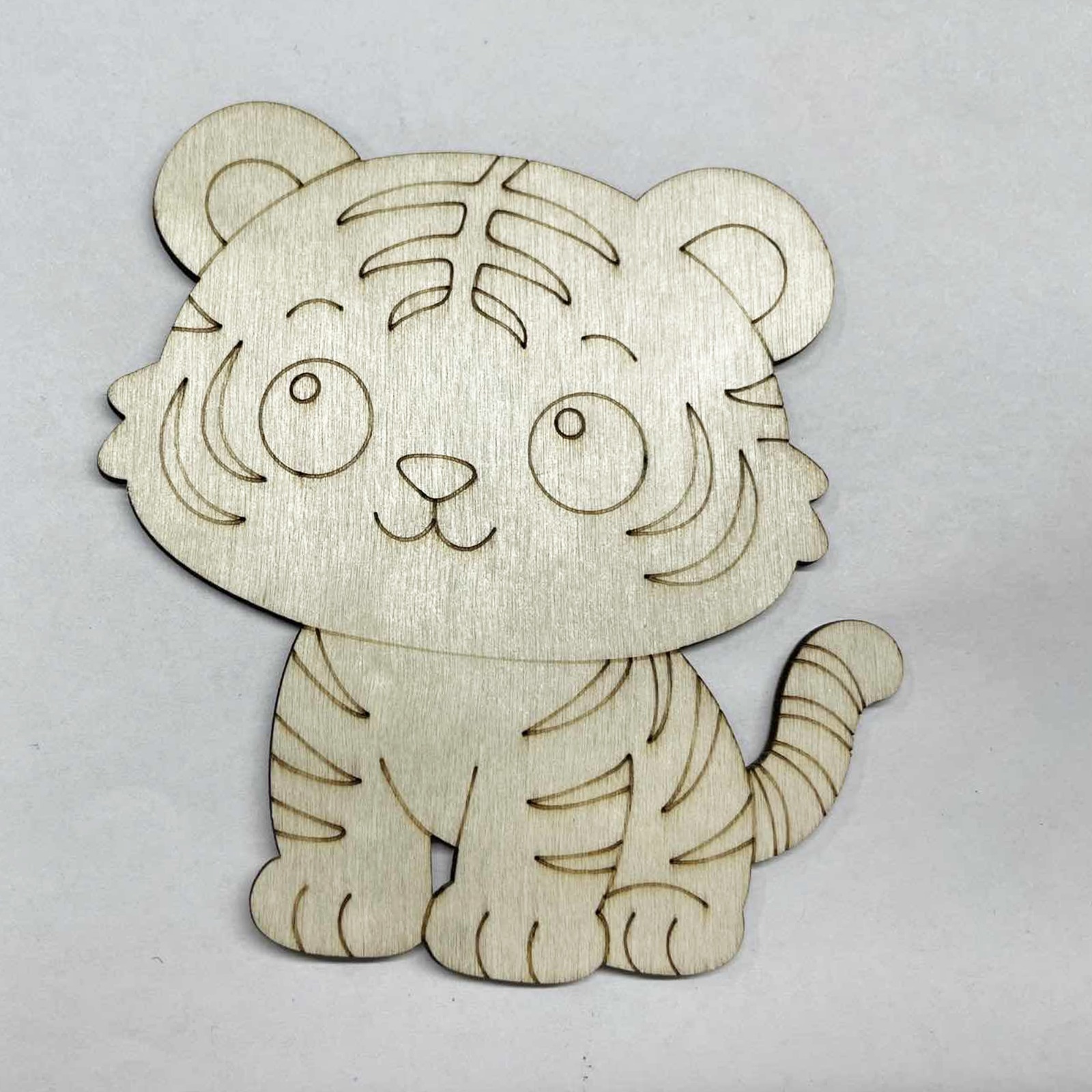 10 Pcs/set Tiger Animal Unfini - Home Decor Diy 评论和价格