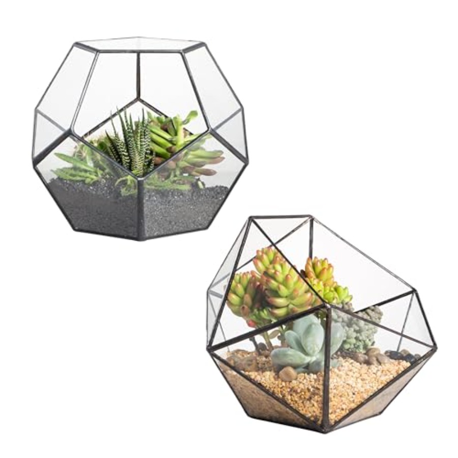 Glass Terrarium for indoor hom - Home Decor Garden Ideas 评论和价格