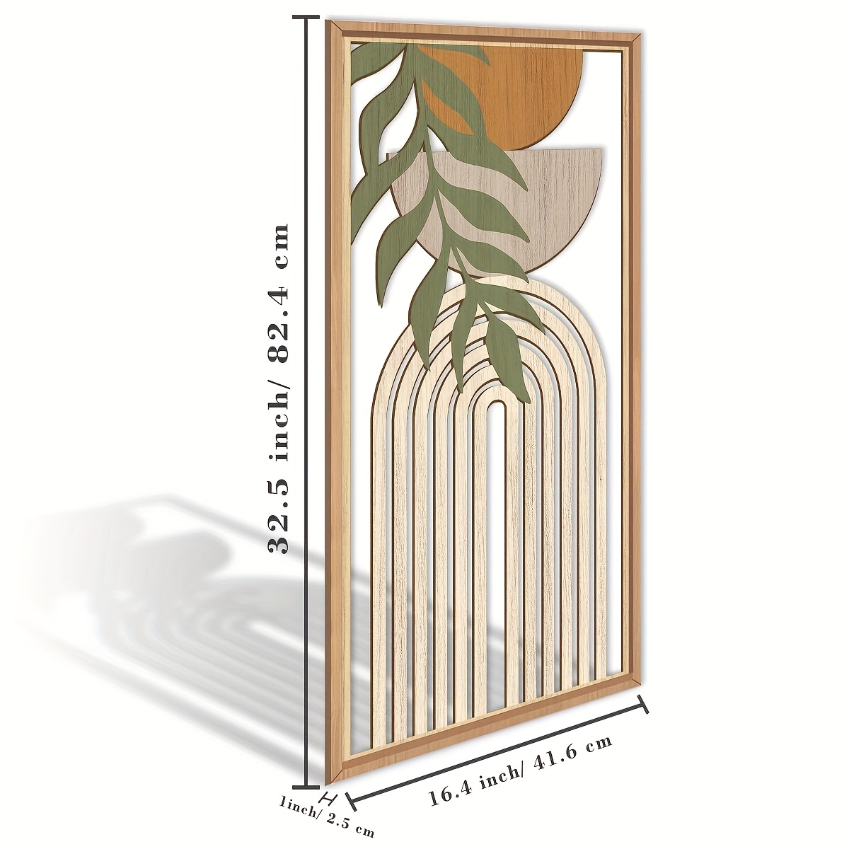 Large Boho Abstract Wall Art F - Home Decor Wall Panels 评论和价格