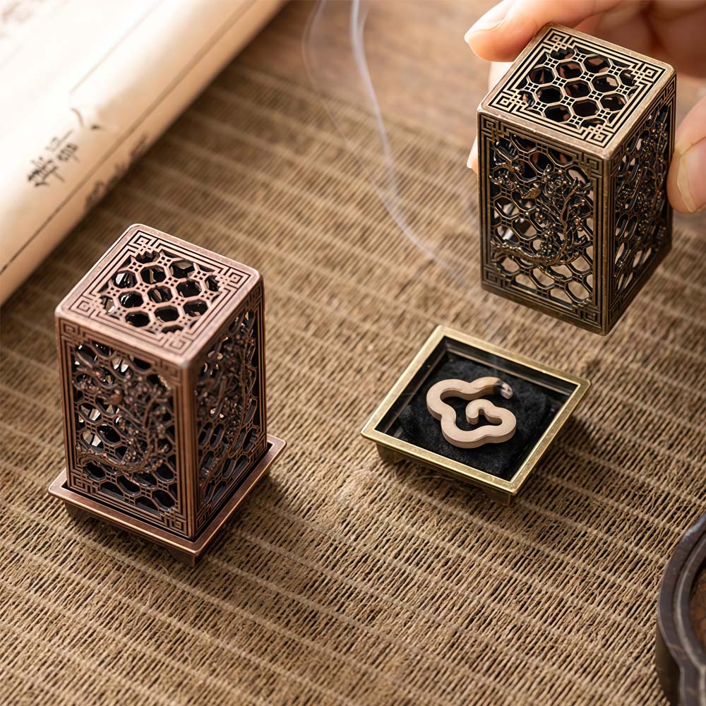 Antique Style Incense Burner M - Home Decor Zen Style 评论和价格