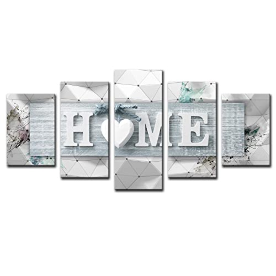 Home Love Wall Art Canvas and  - Home Decor Wall Panels 评论和价格