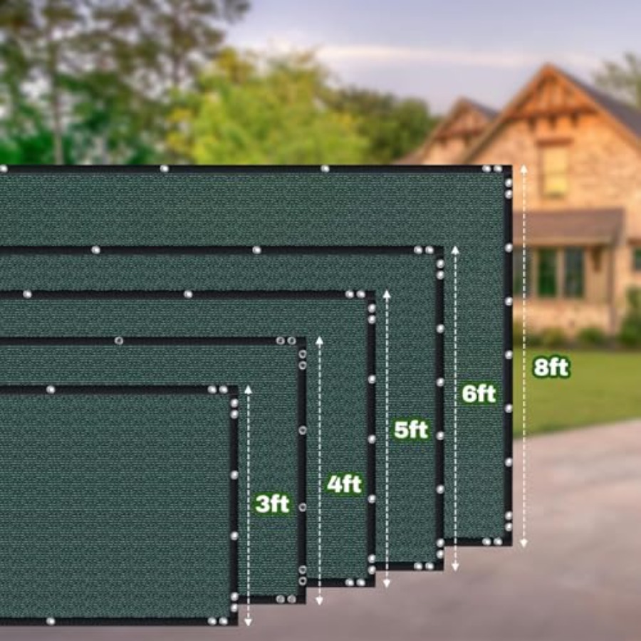 Privacy Screen Fence 4Feet x 5 - Home Decor Garden 评论和价格