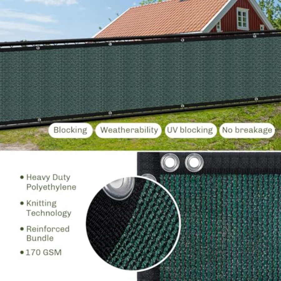 Privacy Screen Fence 4Feet x 5 - Home Decor Garden 评论和价格