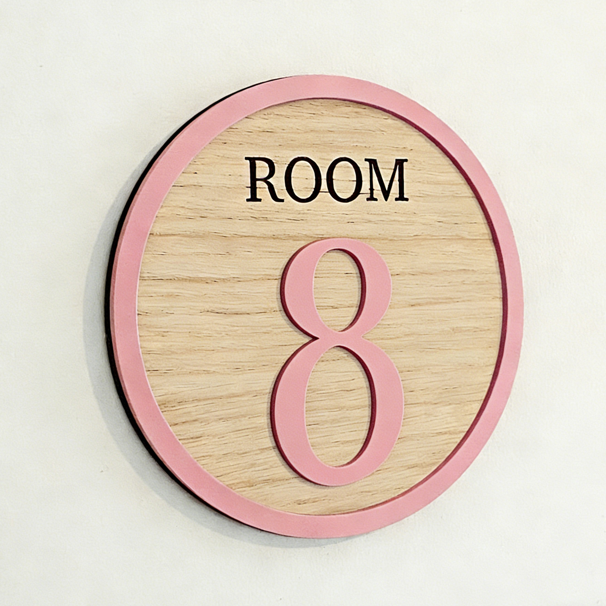 1Pc Cutom Room Number Wooden A - Home Decor Diy 评论和价格