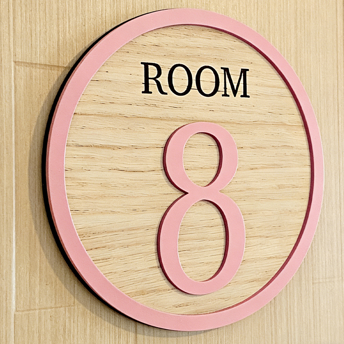 1Pc Cutom Room Number Wooden A - Home Decor Diy 评论和价格