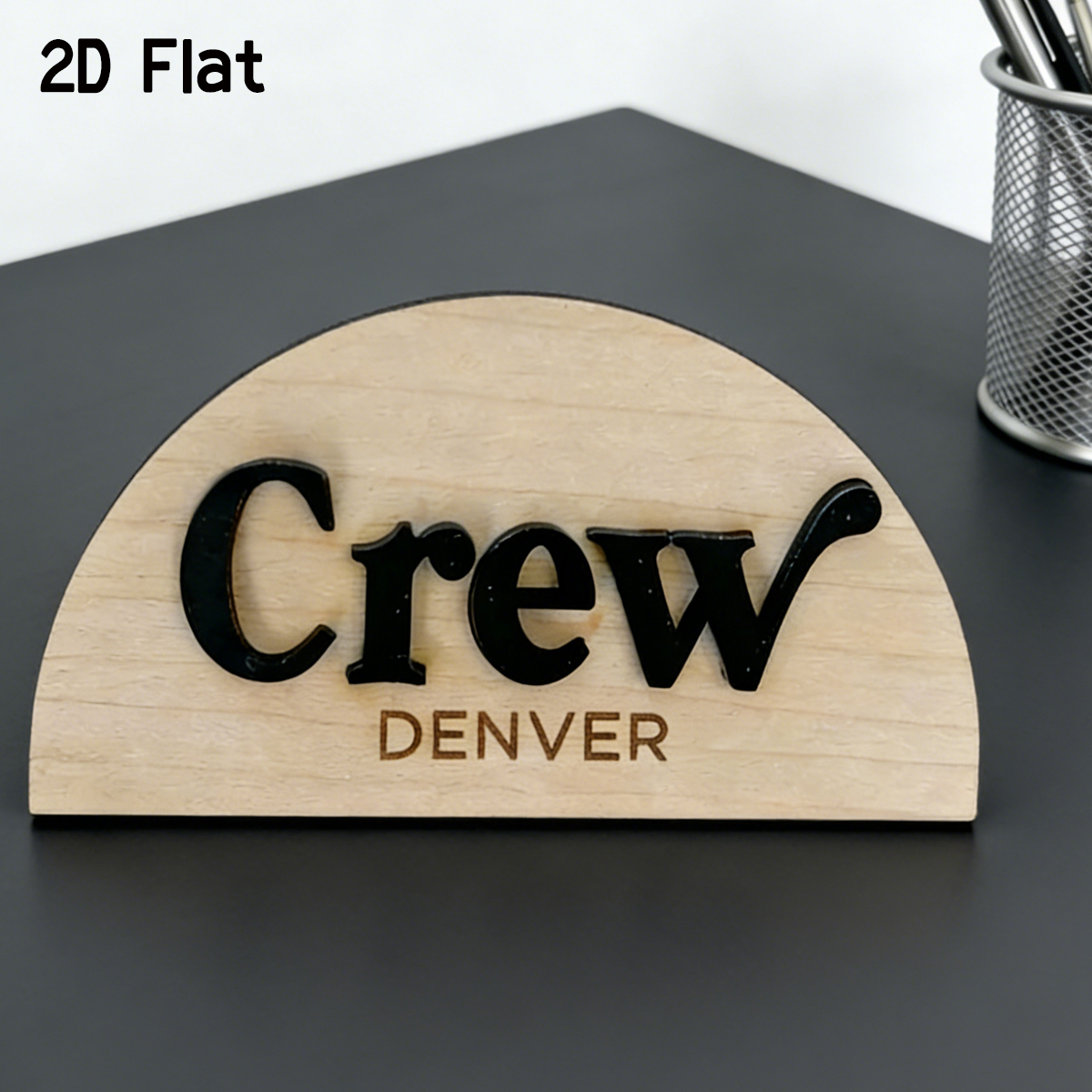 1Pc Cutom Crescent Wooden Acry - Home Decor Diy 评论和价格